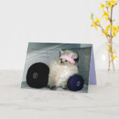 workin heraus pussie, "es nimmt Mut, aufzuwachsen… Karte (Gelbe Blume)