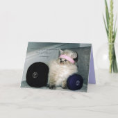 workin heraus pussie, "es nimmt Mut, aufzuwachsen… Karte (Vorderseite)