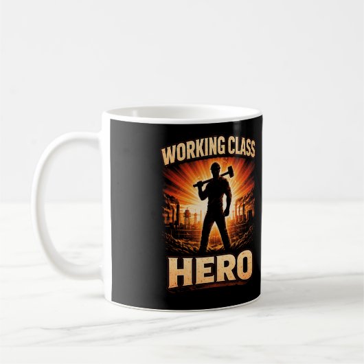 Working Class Hero Kaffeetasse (Links)