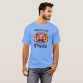 Working Class Pride Strong Arms Design T-Shirt (Vorne ganz)