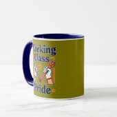 Working Class Pride Tools and Strength Design Tasse (Vorderseite Links)