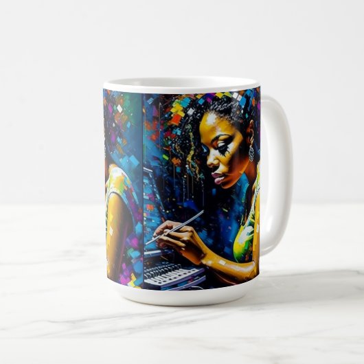 Working Girl - Coffee Tasse (VorderseiteRechts)