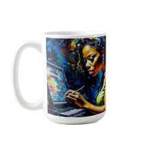 Working Girl - Coffee Tasse
