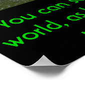 Working Hard Poster (Ecke)