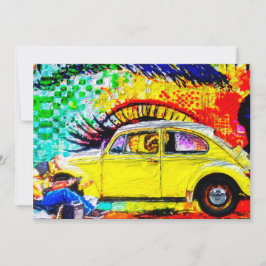 working man mitteilungskarte