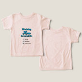 Working Mom Powered By:Coffee Deadlines A nap hope (Design Vorderseite & Rückseite)