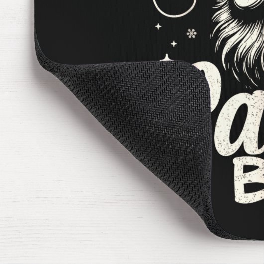 Working On My Santa Bod - Christmas Future Dad  Mousepad (Ecke)