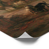 Workman & Inn - Isack van Ostade Kunstgewerbe Poster (Ecke)