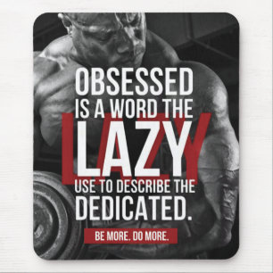 Workout "Body Gebäude" Gym Motivierend Mousepad