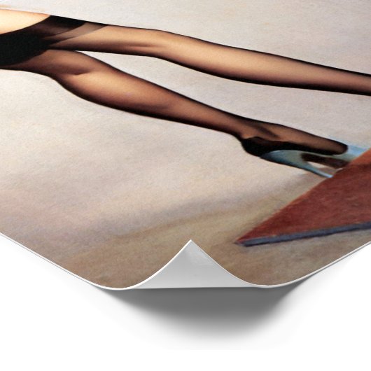 Workout-Button Poster (Ecke)