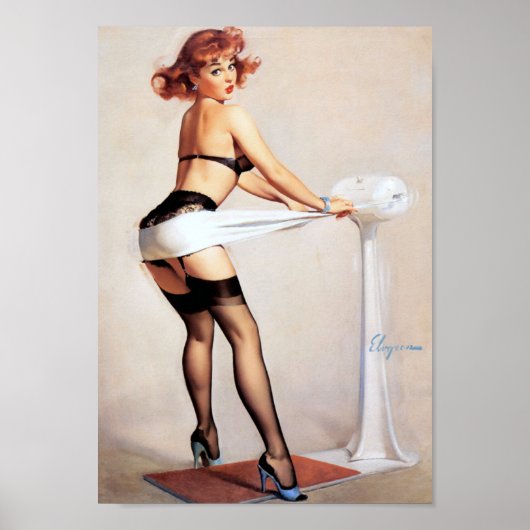 Workout-Button Poster (Vorne)