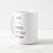 Workout Coffee Tasse, Geschenkidee für Gym Rat Kaffeetasse (Vorderseite Links)