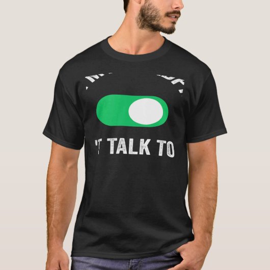 Workout don't talk to me T-Shirt (Vorderseite)