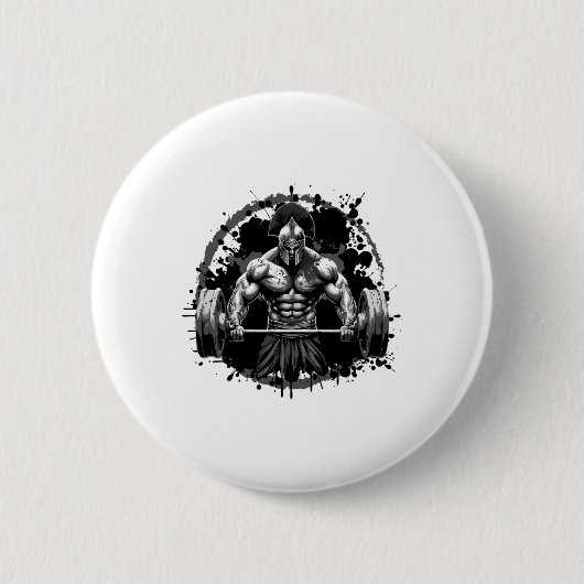 Workout Dream Style Inc Spartan Bodybuilding Gladi Button (Vorderseite)
