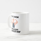 Workout fanatisch kaffeetasse (Vorderseite Links)