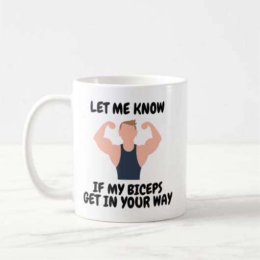 Workout fanatisch kaffeetasse (Links)