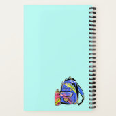 Workout Fitness Journal, Strong Healthy & Fierce Notizblock (Rückseite)