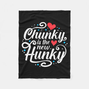 Workout Fitness Lustig Chunky Ist Das Neue Hunky G Fleecedecke