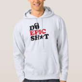 Workout Fitness Motivation (Kettlebell) Hoodie (Vorderseite)