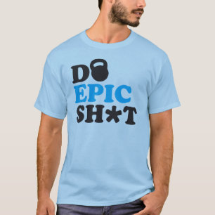 Workout Fitness Motivation (Kettlebell) T-Shirt