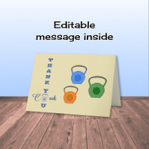 Workout Fitness Trainer Vielen Dank