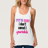 "Workout"-Fitness-Workout-TANK Tank Top (Vorderseite)