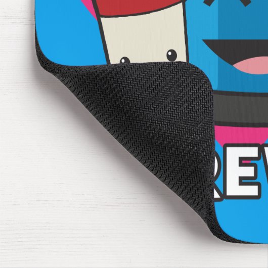 Workout Friends Forever - Niedlicher Kawaii Funny  Mousepad (Ecke)