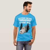 Workout Funny Motivation - Katze - Meetings starte T-Shirt (Vorne ganz)