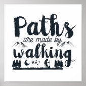 Workout für Inspiration und Zitat Poster (Vorne)