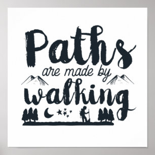 Workout für Inspiration und Zitat Poster