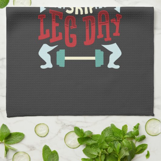 Workout-Gym-Geschenk Geschirrtuch (Gefaltet)