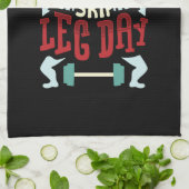Workout-Gym-Geschenk Geschirrtuch (Gefaltet)