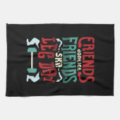 Workout-Gym-Geschenk Geschirrtuch (Horizontal)