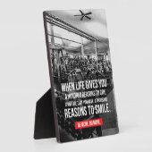 Workout Gym Motivierend Fotoplatte (Seite)