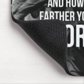 Workout Gym Motivierend Mousepad (Ecke)