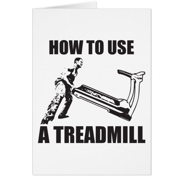 Workout Humor - How to Use A Treadmill (Vorne)