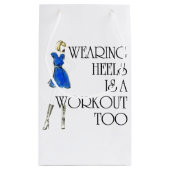WORKOUT IM HEELS KLEINE GESCHENKTÜTE (Rückseite)