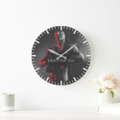 Workout-Inspiration für Frauen - Zerreißen Sie jed Große Wanduhr (Zuhause)