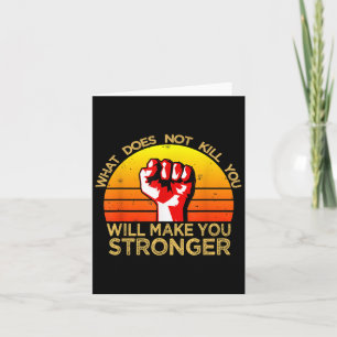 Workout-Inspiration Motivationsspruch Männer Fraue Karte
