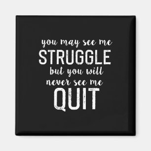 Workout Inspiration Motivierend Sprichwort Männer  Magnet