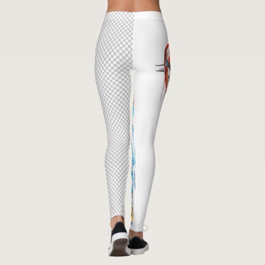Workout-inspirierte Leggings (Rückseite)