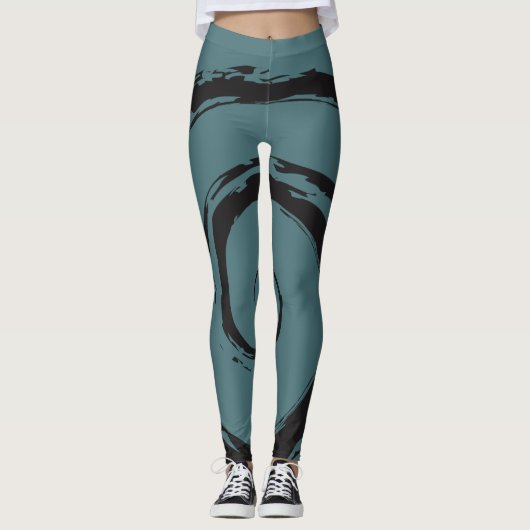 Workout-Leggings entworfen durch Inspire Zug-Sitz Leggings (Vorderseite)