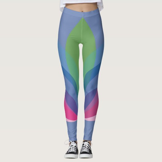 Workout-Leggings entworfen durch Inspire Zug-Sitz Leggings (Vorderseite)