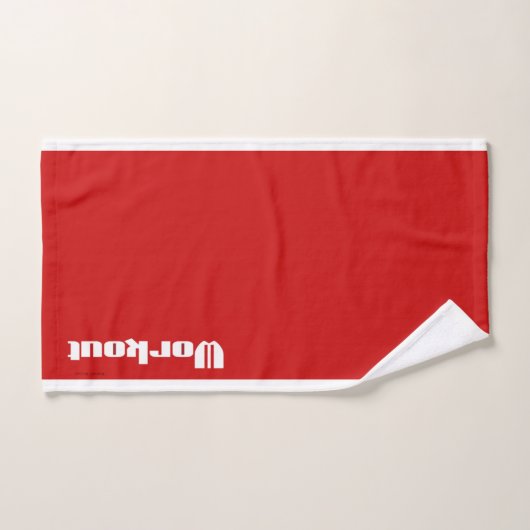 Workout Logo Poly Cotton Bath Handtuch Set (Handtuch)