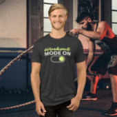 Workout-Modus Ein: Fitness-Switch Tri-Blend Shirt