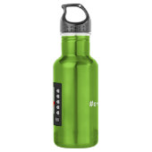 Workout more Power ergoAlkoholische lustig Trinkflasche (Rückseite)