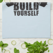 Workout Motivation - Bauen Sie sich selbst - Barbe Handtuch (Gefaltet)