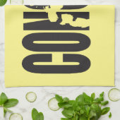 Workout Motivation - CONQUER Geschirrtuch (Gefaltet)