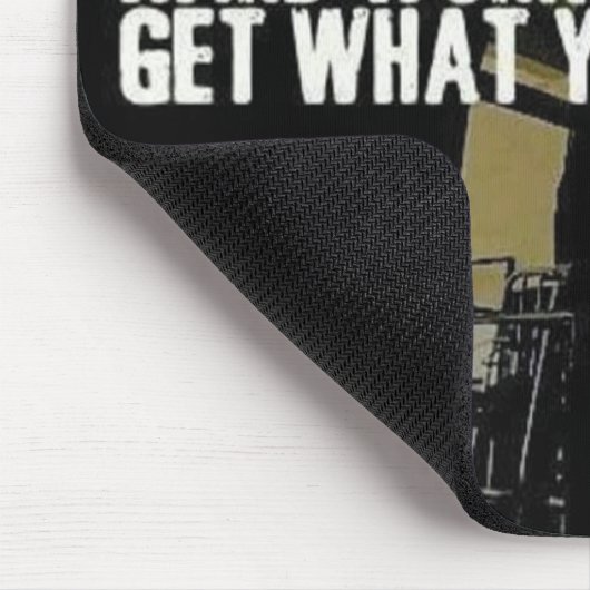 Workout-Motivation - harte Arbeit zahlt sich aus Mousepad (Ecke)