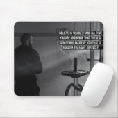 Workout-Motivation Mousepad (Mit Mouse)